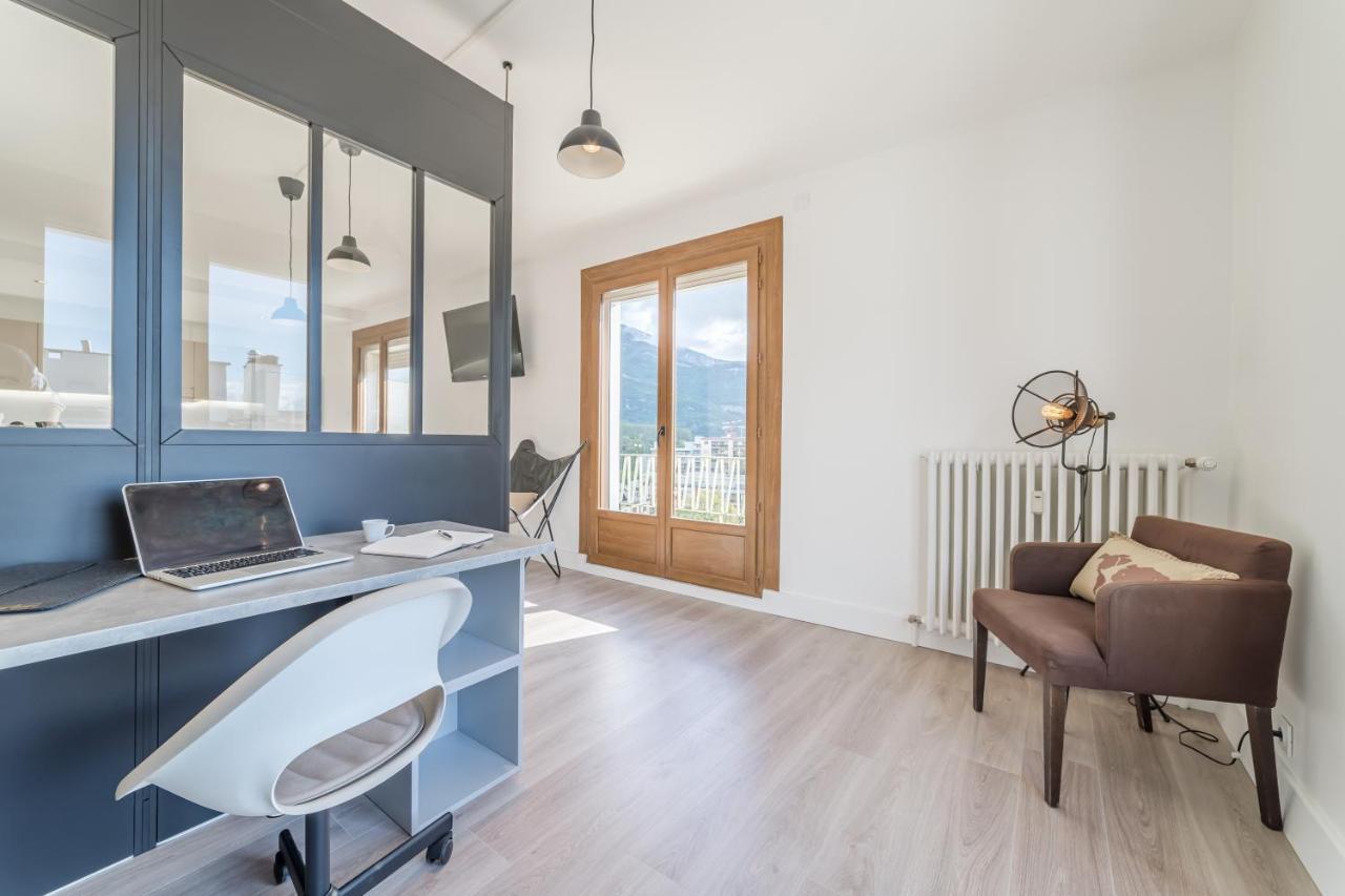 Vue Sensationnelle - Wifi Fibre - Arrivee Autonome Apartment Chambery Exterior photo